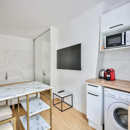 Apartmán 33#studio 2pers#sevres-lecourbe#necker Paříž